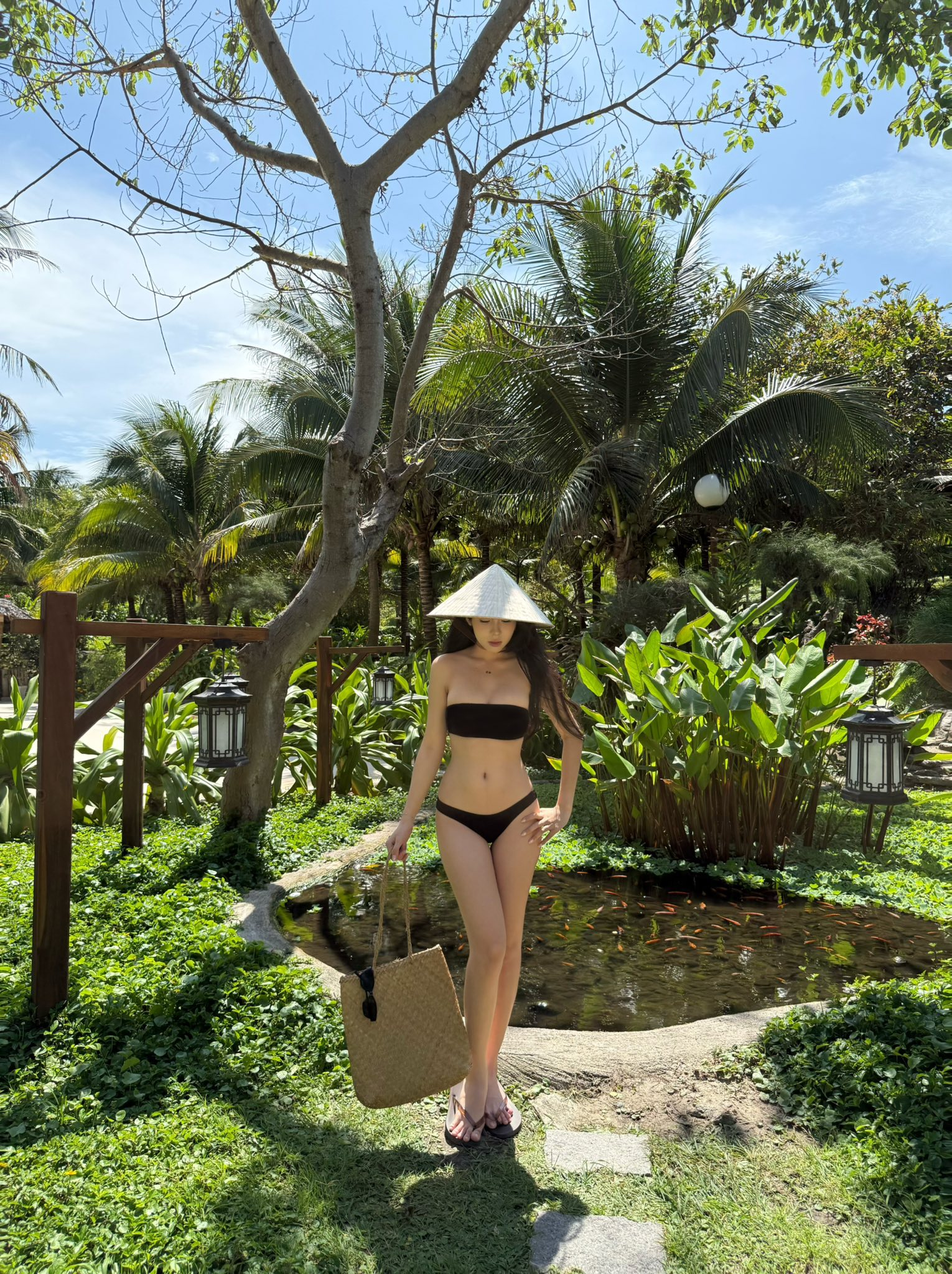 Đón hè sớm, hot girl diện bikini táo bạo khiến CĐM mê mệt- Ảnh 6.