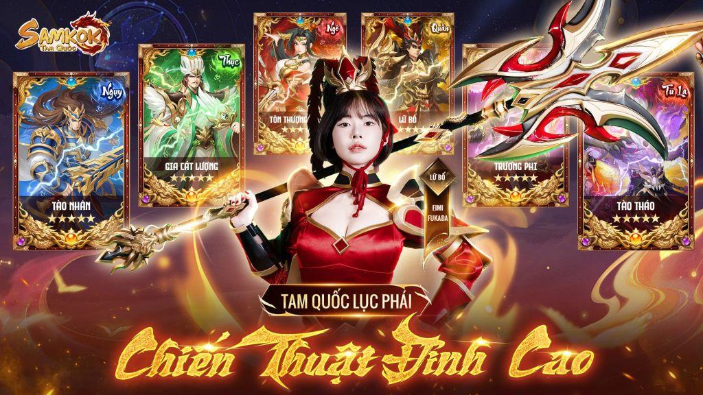 Eimi Fukada xuất hiện tại Việt Nam, làm gương mặt đại diện một game Tam Quốc hot bậc nhất 2026- Ảnh 3.