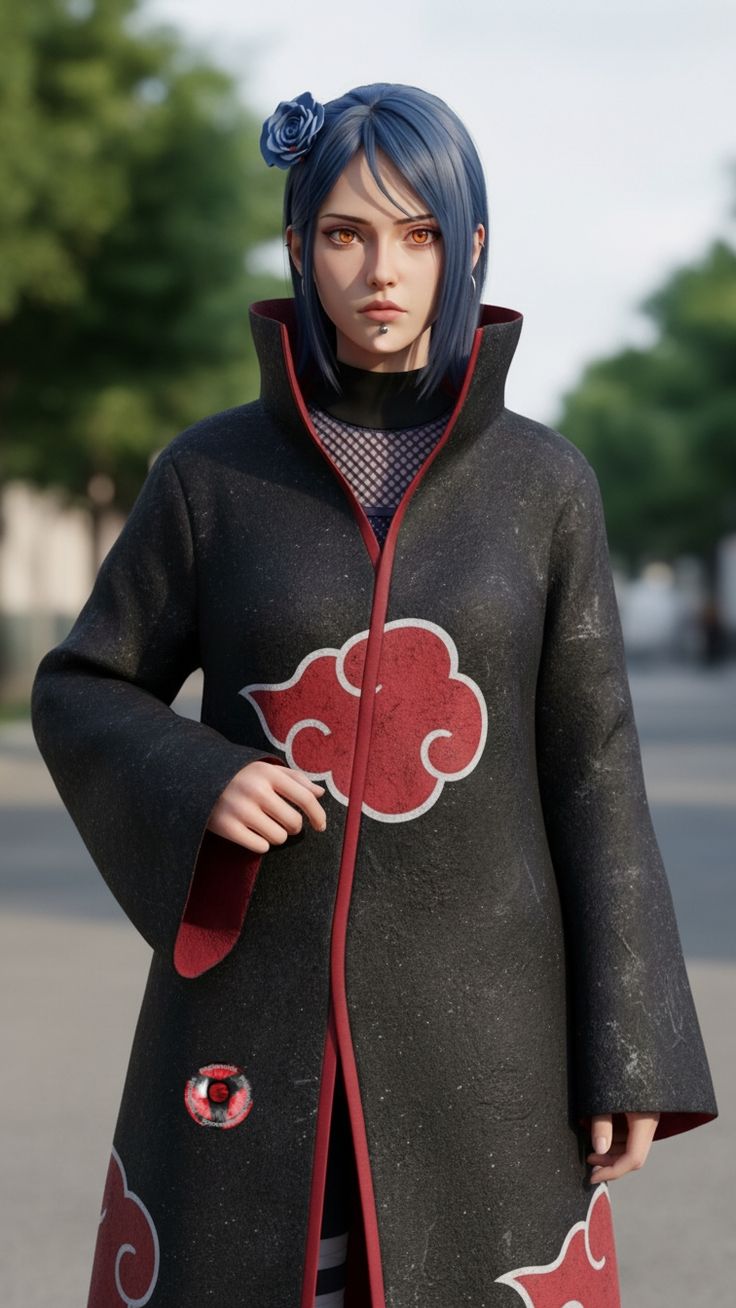 Akatsuki phiên bản AI: Khi những sát thủ khét tiếng nhất Naruto bước ra đời thực với vẻ ngoài "nổi da gà"- Ảnh 3.