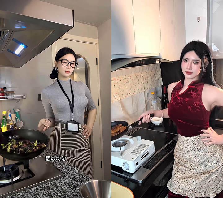 Khi các “ngự tỷ” thay nhau vào bếp: Mỹ nữ công sở so tài cùng với nữ hoàng hải tặc- Ảnh 5. Khi các “ngự tỷ” thay nhau vào bếp: Mỹ nữ công sở so tài cùng với nữ hoàng hải tặc- Ảnh 5.