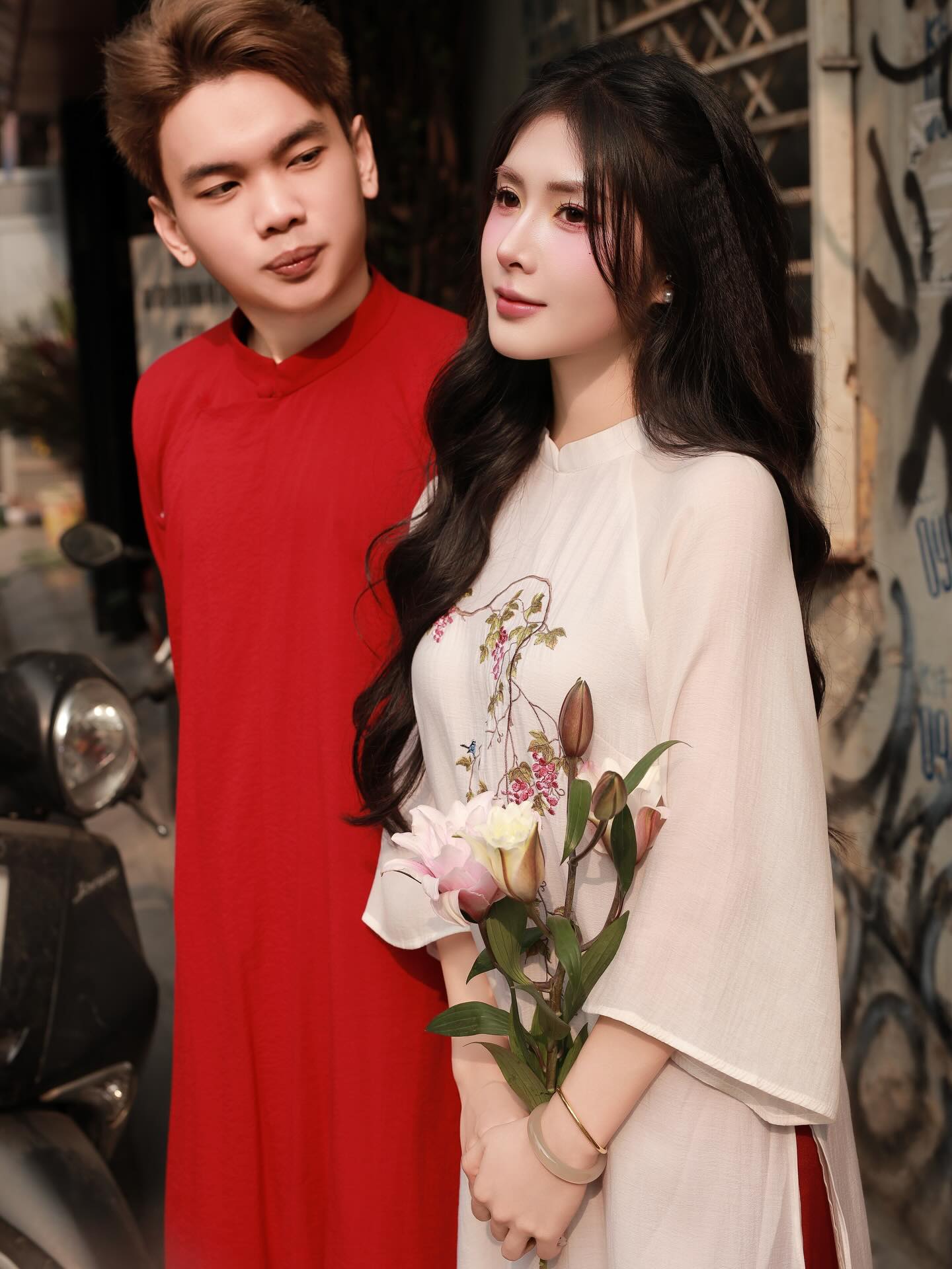 Quỳnh Alee tung bộ ảnh đôi với người thương, fan đòi... "báo công an"- Ảnh 1.