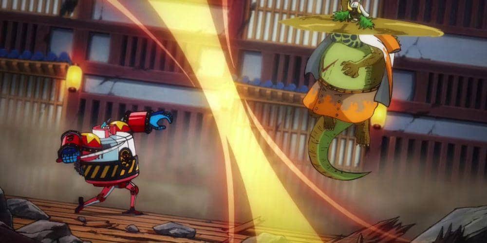 One Piece 1176: Franky nhận "buff" cực khủng từ Vegapunk, sức mạnh tiệm cận Pacifista- Ảnh 4.
