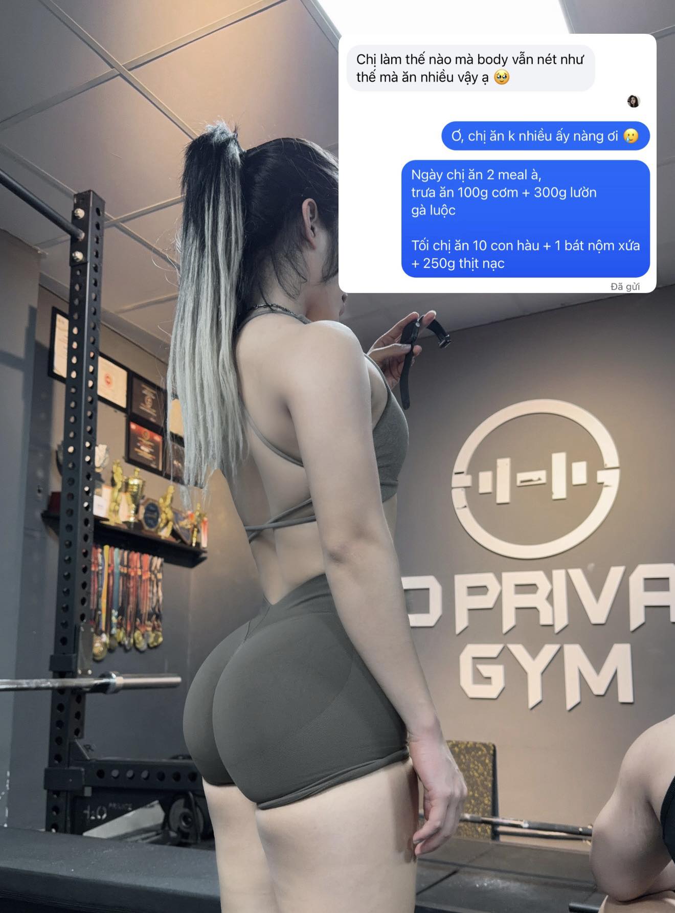 Fan thắc mắc bí quyết giữ body "nét", nữ PT gym "xả" thực đơn khiến dân tình chú ý- Ảnh 3.