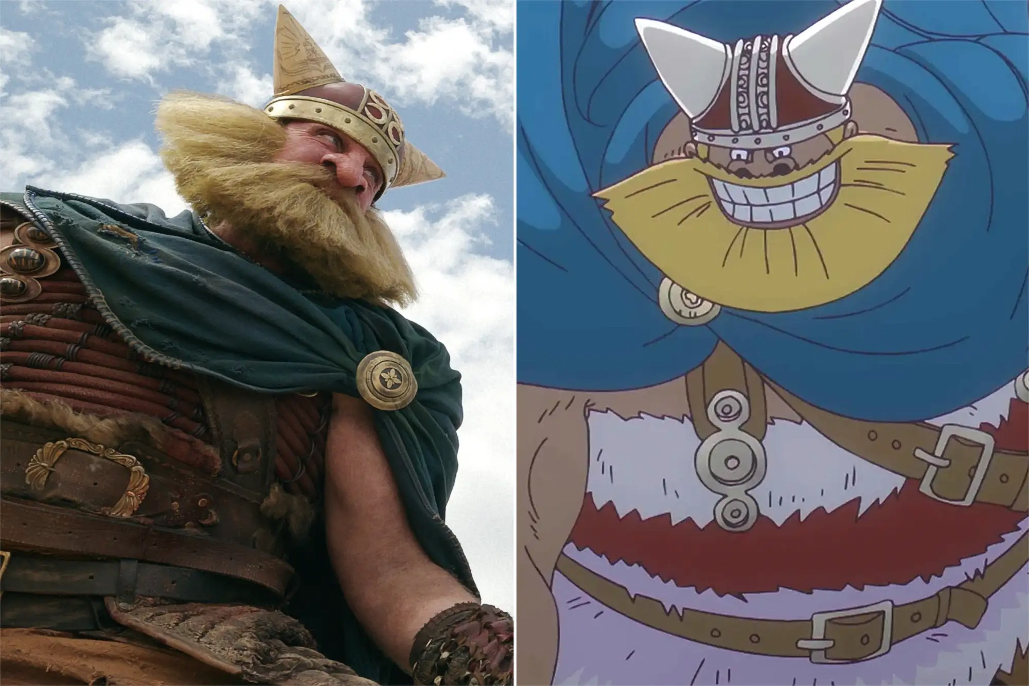 So kè nhan sắc dàn nhân vật One Piece mùa 2 với nguyên tác, một cái tên giống đến từng chân tơ kẽ tóc- Ảnh 12.