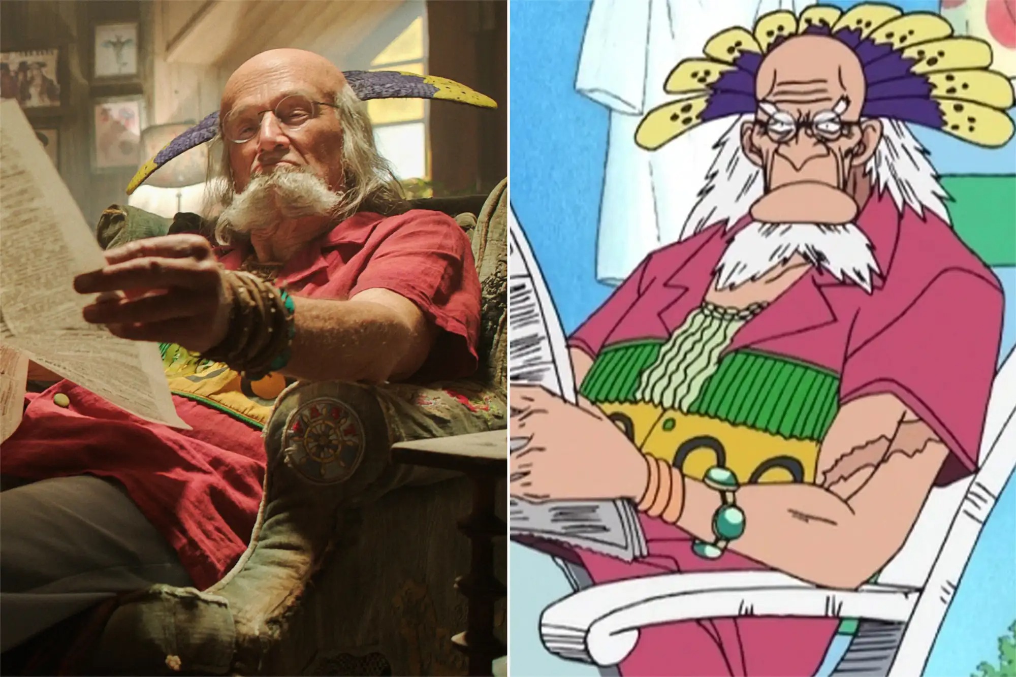 So kè nhan sắc dàn nhân vật One Piece mùa 2 với nguyên tác, một cái tên giống đến từng chân tơ kẽ tóc- Ảnh 18.