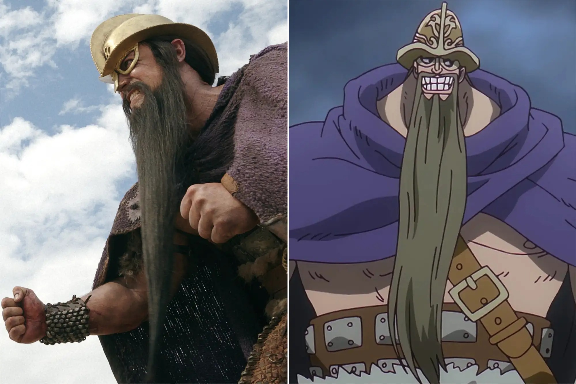 So kè nhan sắc dàn nhân vật One Piece mùa 2 với nguyên tác, một cái tên giống đến từng chân tơ kẽ tóc- Ảnh 13.