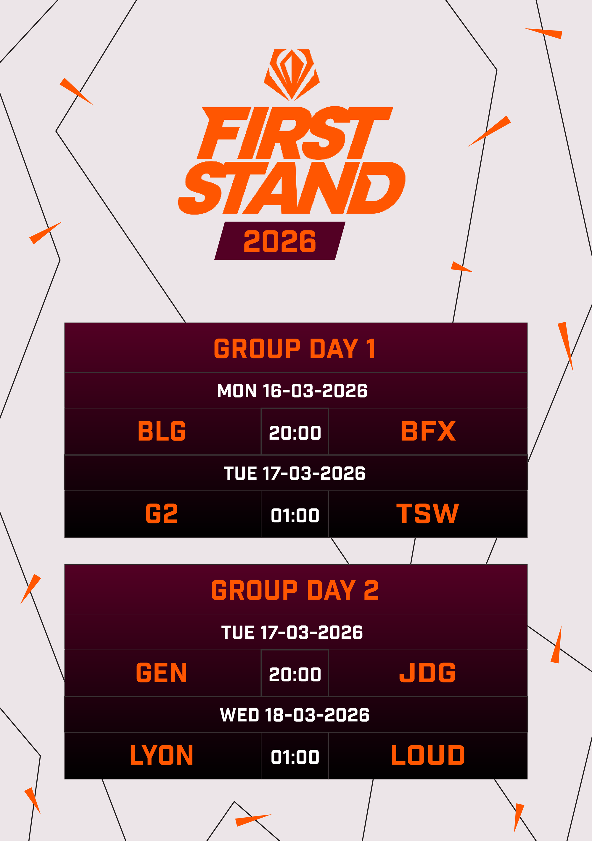 Lịch thi đấu First Stand 2026 mới nhất: Khó có bất ngờ- Ảnh 3.