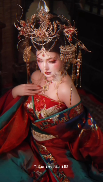 Xuyên không thành hoàng hậu, nữ coser khiến fan mê mệt với màn biến hình "không vết xước"- Ảnh 3.