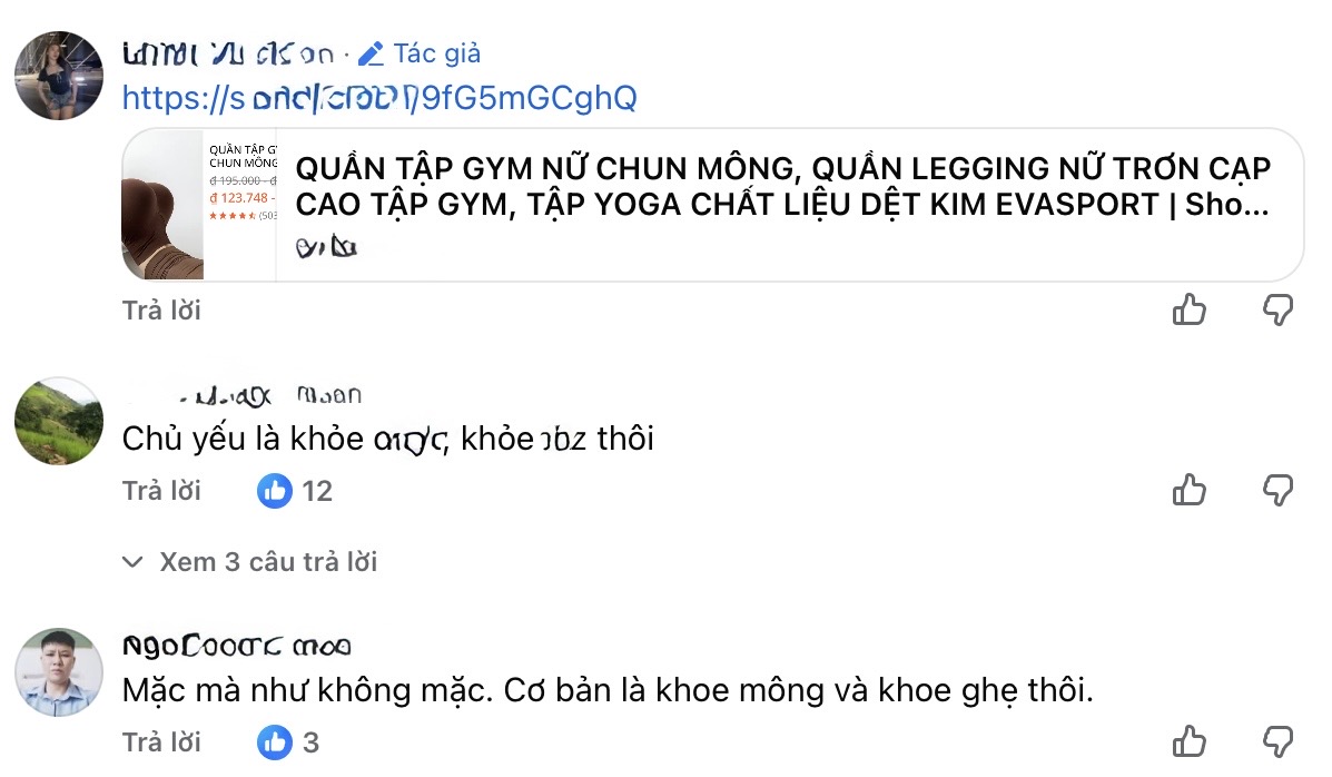 Bất chấp chỉ trích, chẳng ngại thị phi, cô gái phòng gym diện đồ hớ hênh để gắn link bán hàng?- Ảnh 4. Bất chấp chỉ trích, chẳng ngại thị phi, cô gái phòng gym diện đồ hớ hênh để gắn link bán hàng?- Ảnh 4.