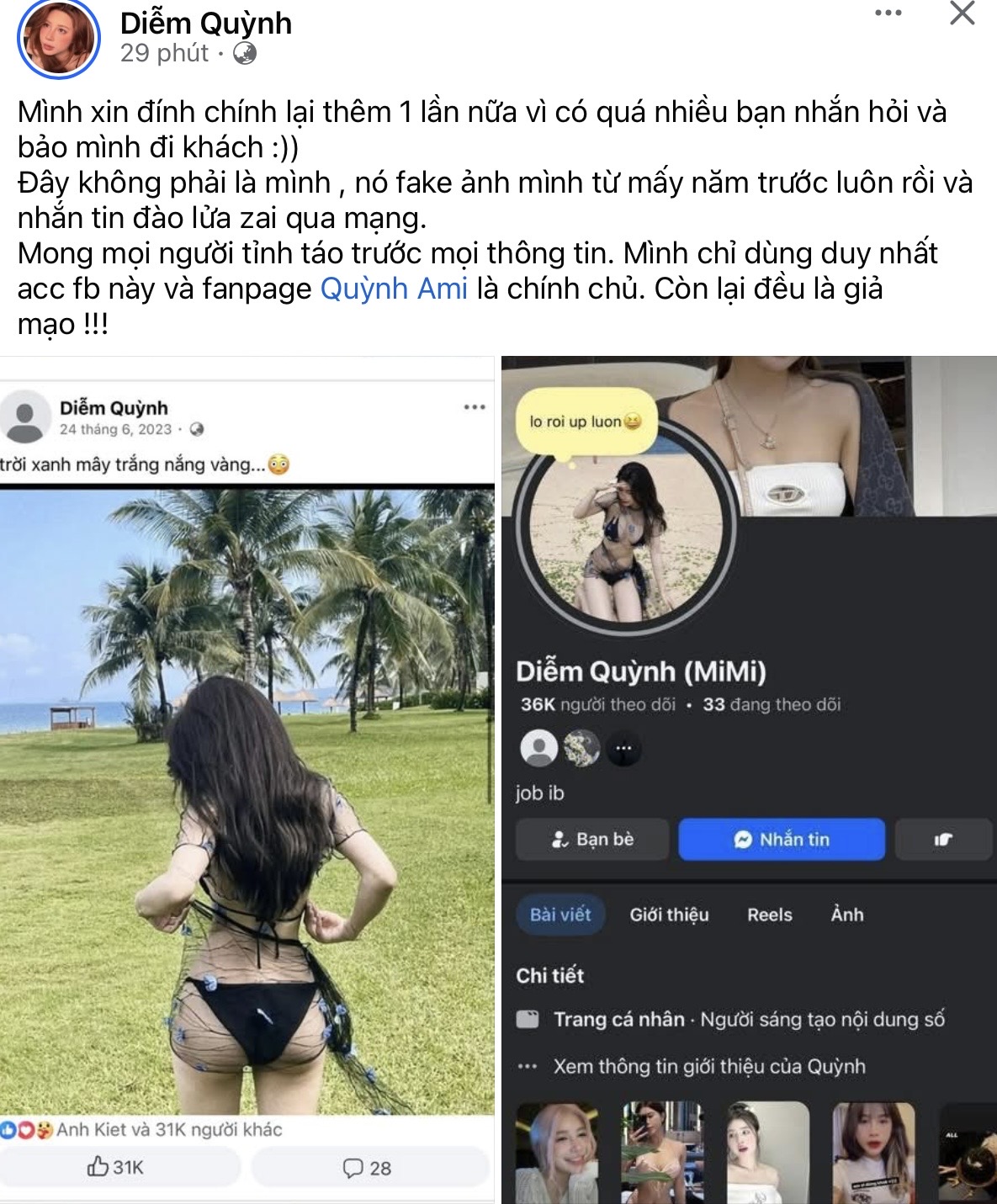 Hình ảnh cá nhân bị kẻ giả mạo lợi dụng, nữ streamer lên tiếng bóc trần!- Ảnh 4.