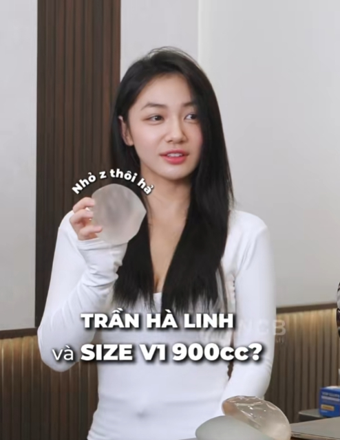 Trần Hà Linh chuẩn bị trùng tu nhan sắc? "Độ" vòng 1 siêu khủng khiến CĐM choáng váng- Ảnh 2.