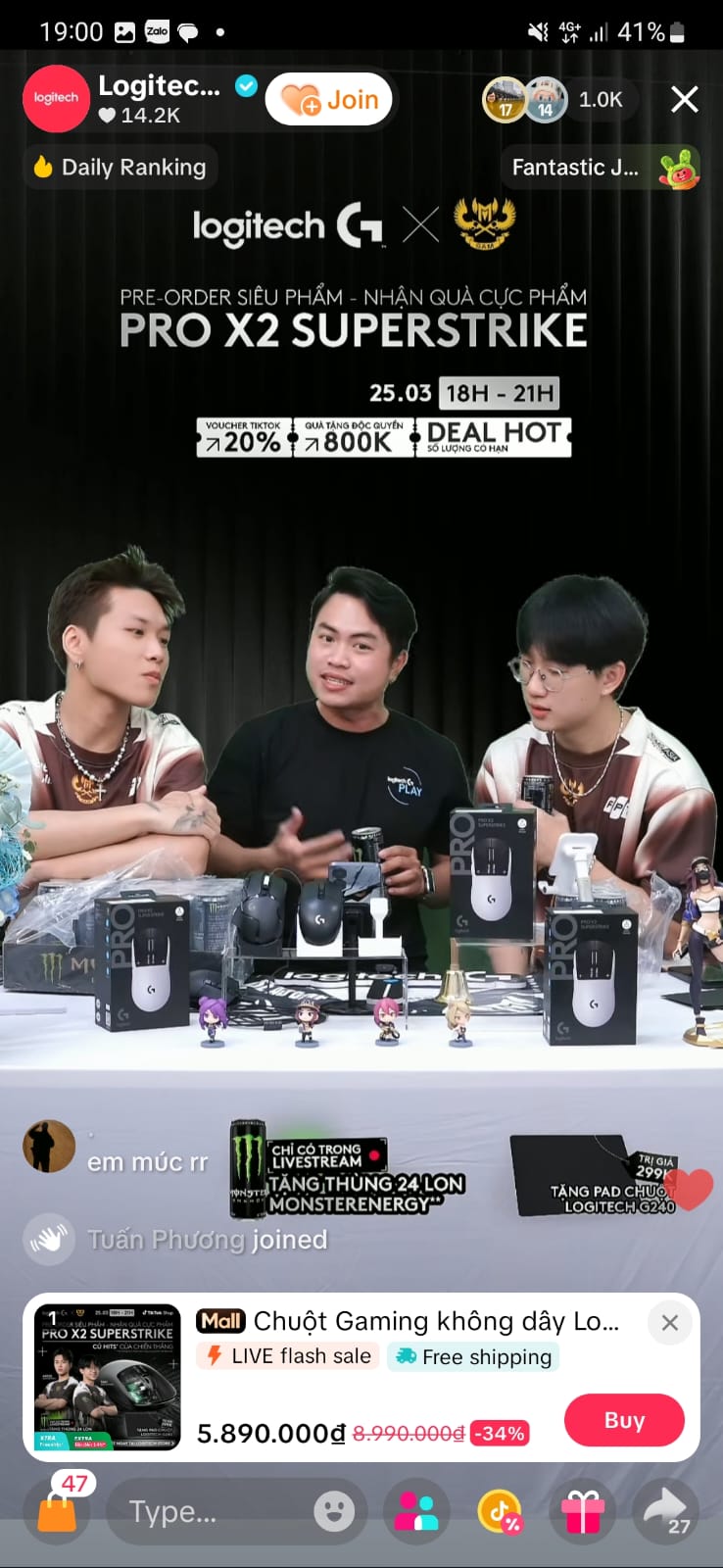 GAM Esports đồng hành cùng Logitech G, PRO X2 SUPERSTRIKE bán sạch chỉ sau 1.5 giờ livestream- Ảnh 2.