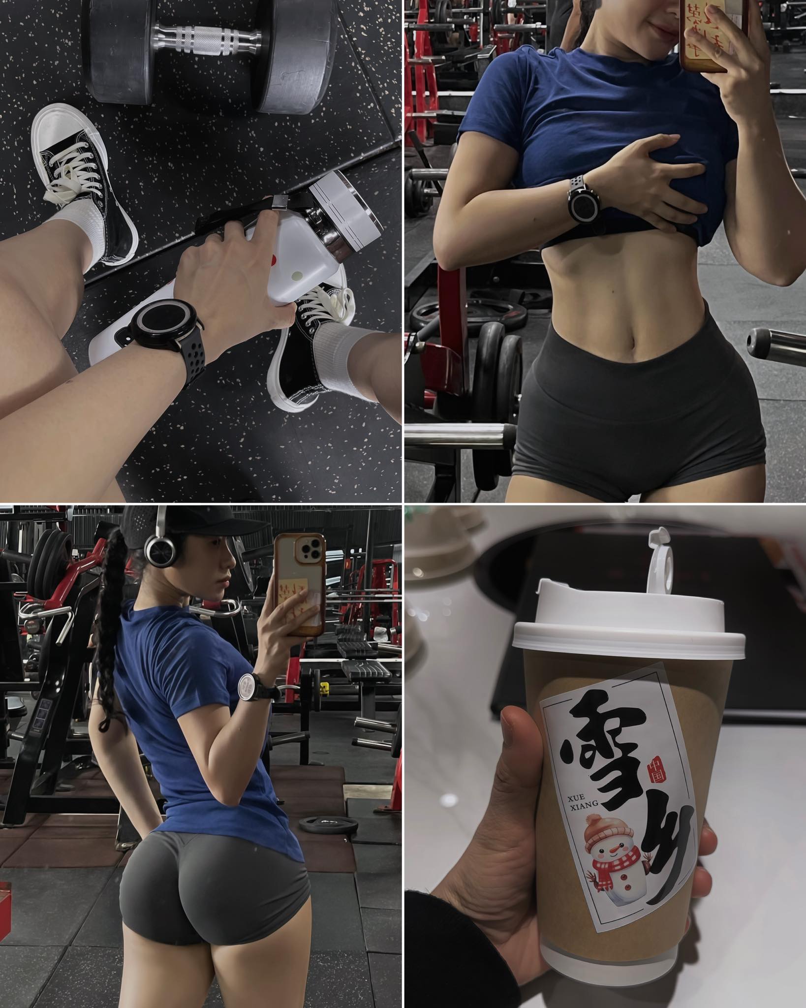 Đi tập gym nhưng bị chê "uống trà sữa", hot girl đáp trả "anti-fan" bằng một hành động không ngờ- Ảnh 2.
