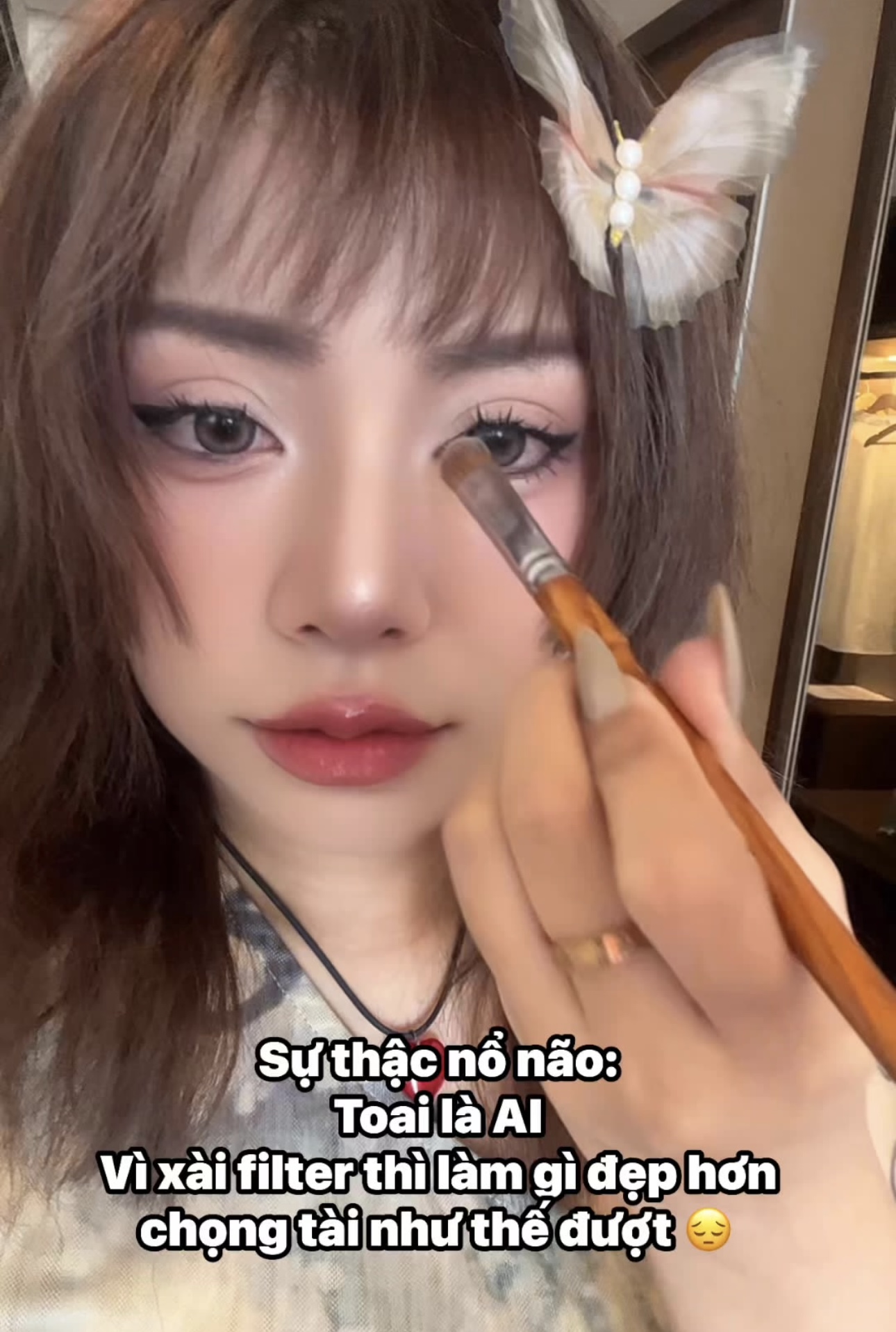 Phá vỡ nghi vấn "fake" hình ảnh, cô gái bị đồn là AI tung bằng chứng- Ảnh 4.