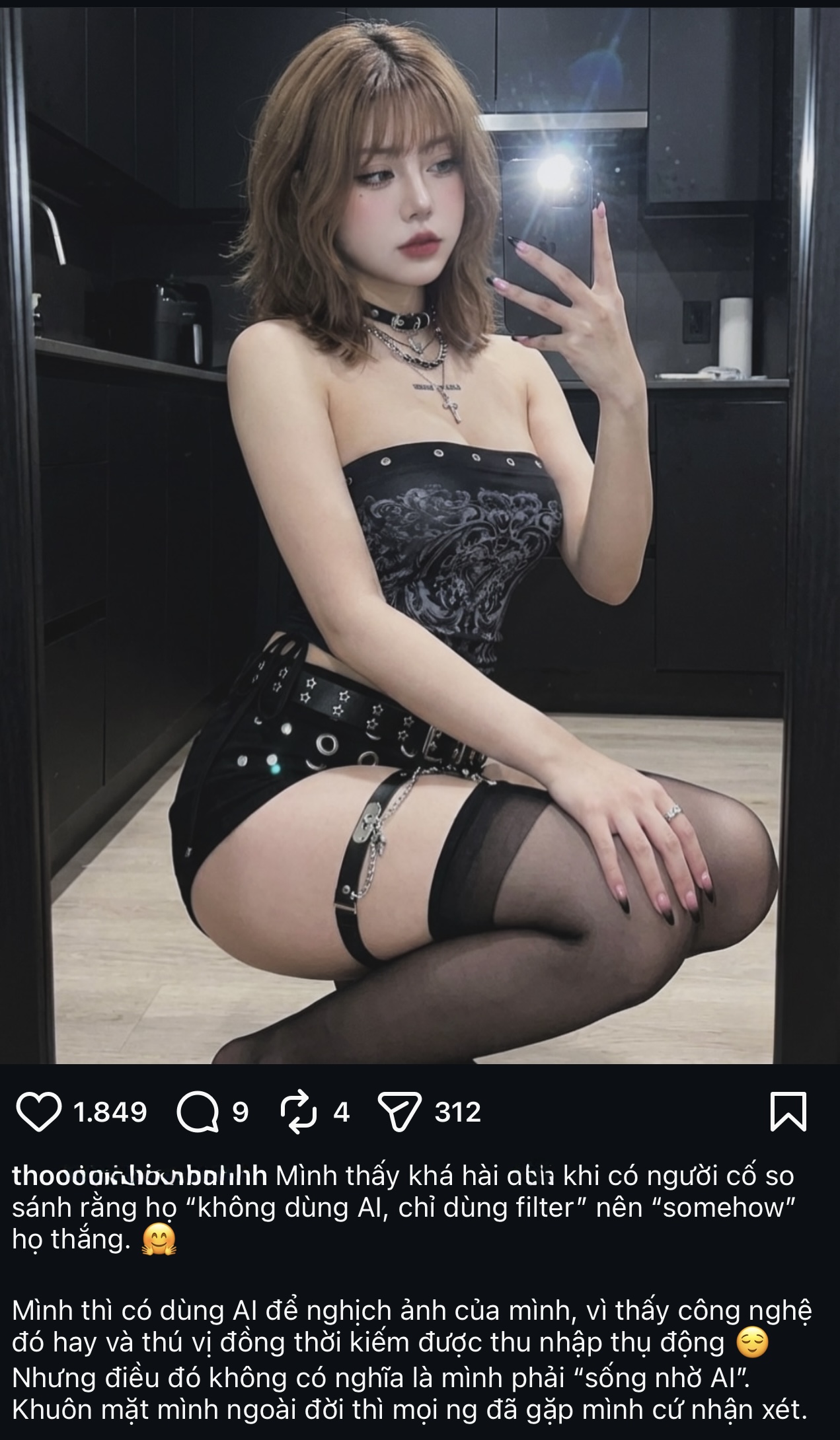 Phá vỡ nghi vấn "fake" hình ảnh, cô gái bị đồn là AI tung bằng chứng- Ảnh 2.