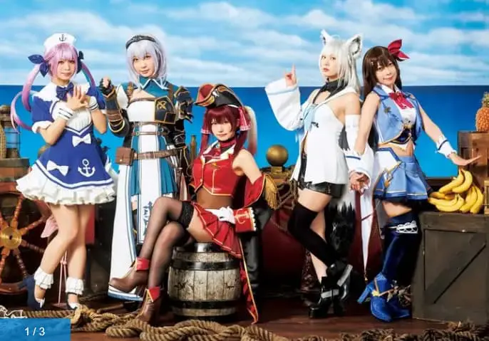 Ngắm nhìn "nữ hoàng" Enako hóa thân thành Houshou Marine trên bìa tạp chí danh tiếng- Ảnh 1.