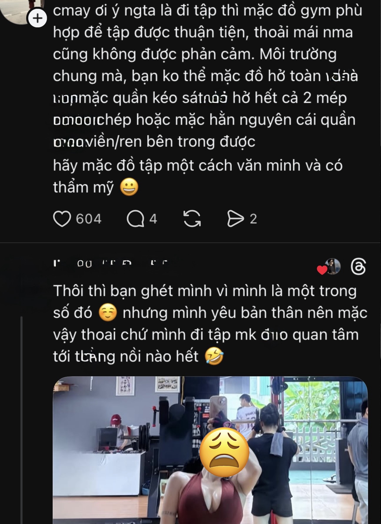 Nam thanh niên than phiền "dị ứng" với các cô nàng gymer hở hang, CĐM tranh cãi không hồi kết- Ảnh 6.