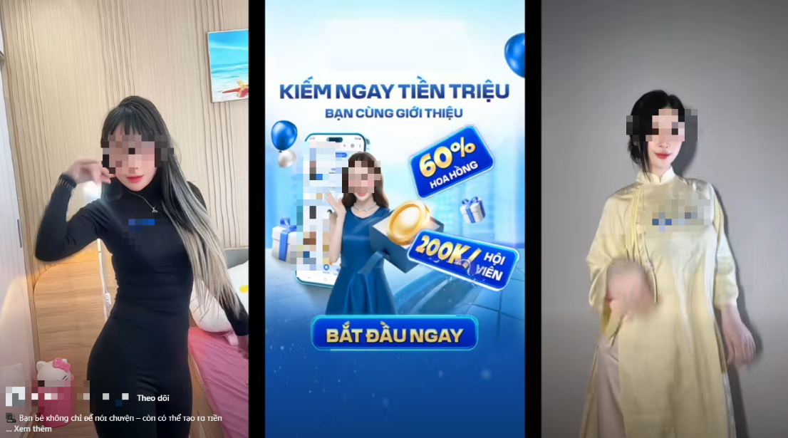 Sử dụng hot girl để "câu tương tác", nhiều fanpage quảng cáo "đỏ đen" xuất hiện công khai, dấy lên sự lo ngại của khâu kiểm duyệt nền tảng- Ảnh 1.