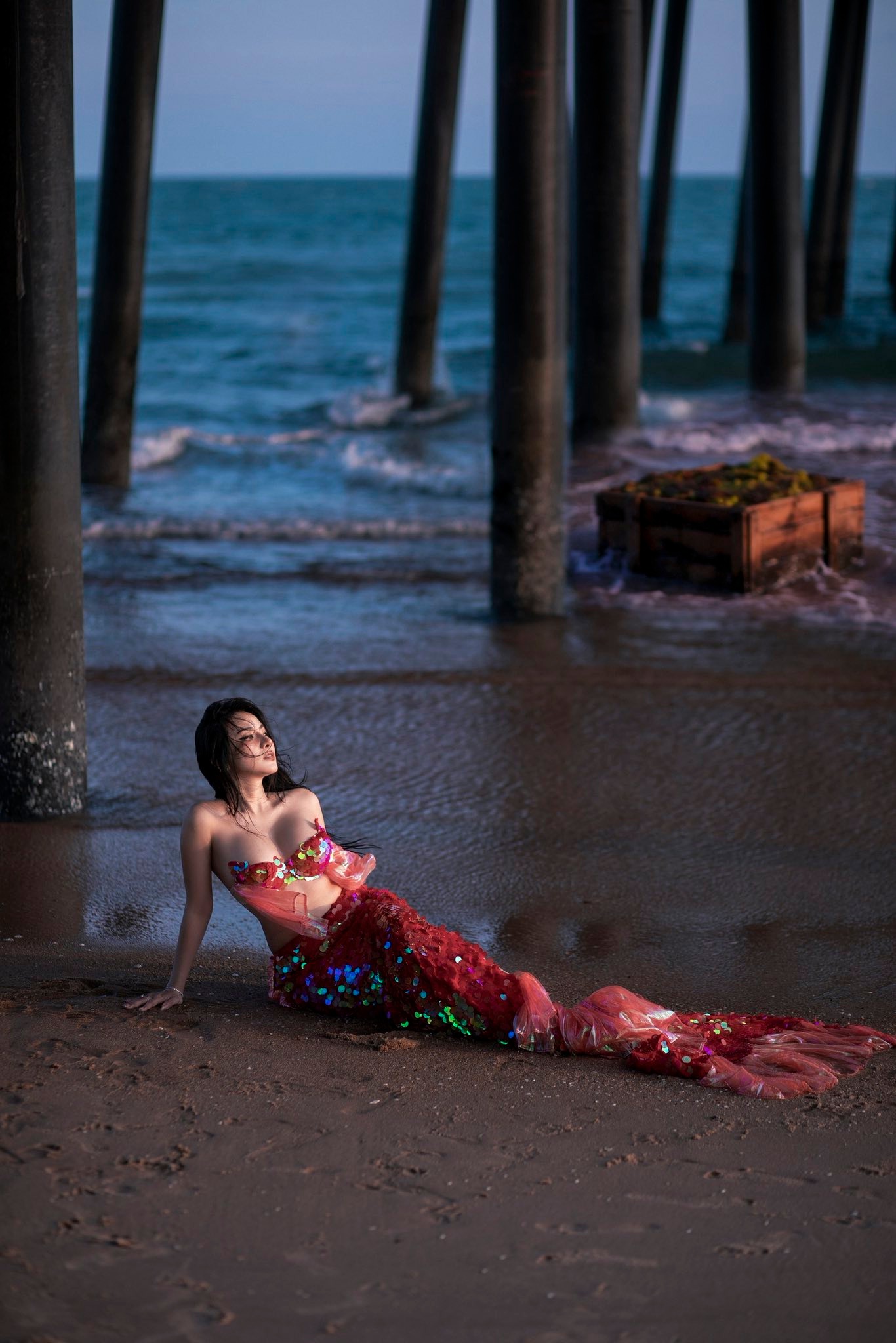 "Biến hình" thành nàng tiên cá, nữ ca sĩ xinh đẹp hút trọn mọi ánh nhìn- Ảnh 4.