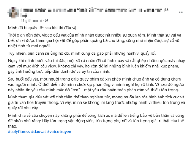 Thực hư câu chuyện hot girl "đô vật" tố bị quấy rối, phản ánh thực trạng đáng báo động của một bộ phận người dùng MXH- Ảnh 3. Thực hư câu chuyện hot girl "đô vật" tố bị quấy rối, phản ánh thực trạng đáng báo động của một bộ phận người dùng MXH- Ảnh 3.