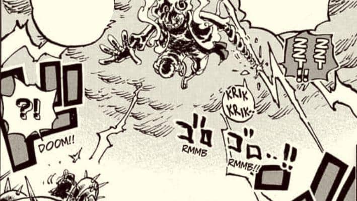 One Piece: Gear 5 tiến hóa vượt bậc, Luffy dùng tia sét thật để đấm tan xác đối thủ- Ảnh 2.