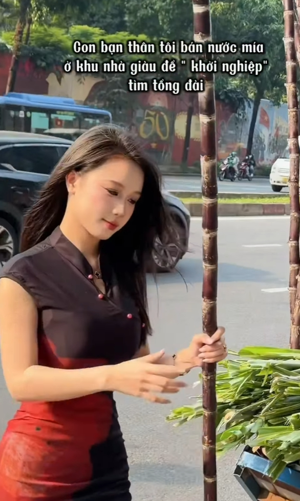 Nhập vai gái xinh bán nước mía, hot girl Instagram gây tranh cãi- Ảnh 2.