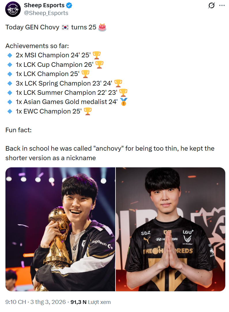 Tuổi 25, Chovy vẫn còn một vướng mắc lớn nhất sự nghiệp- Ảnh 2.