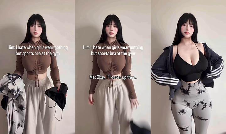 Rộ trend bỏ “sport bra” khi tập gym, nhưng những hot girl này mặc đồ bó còn bốc lửa hơn bình thường- Ảnh 2.