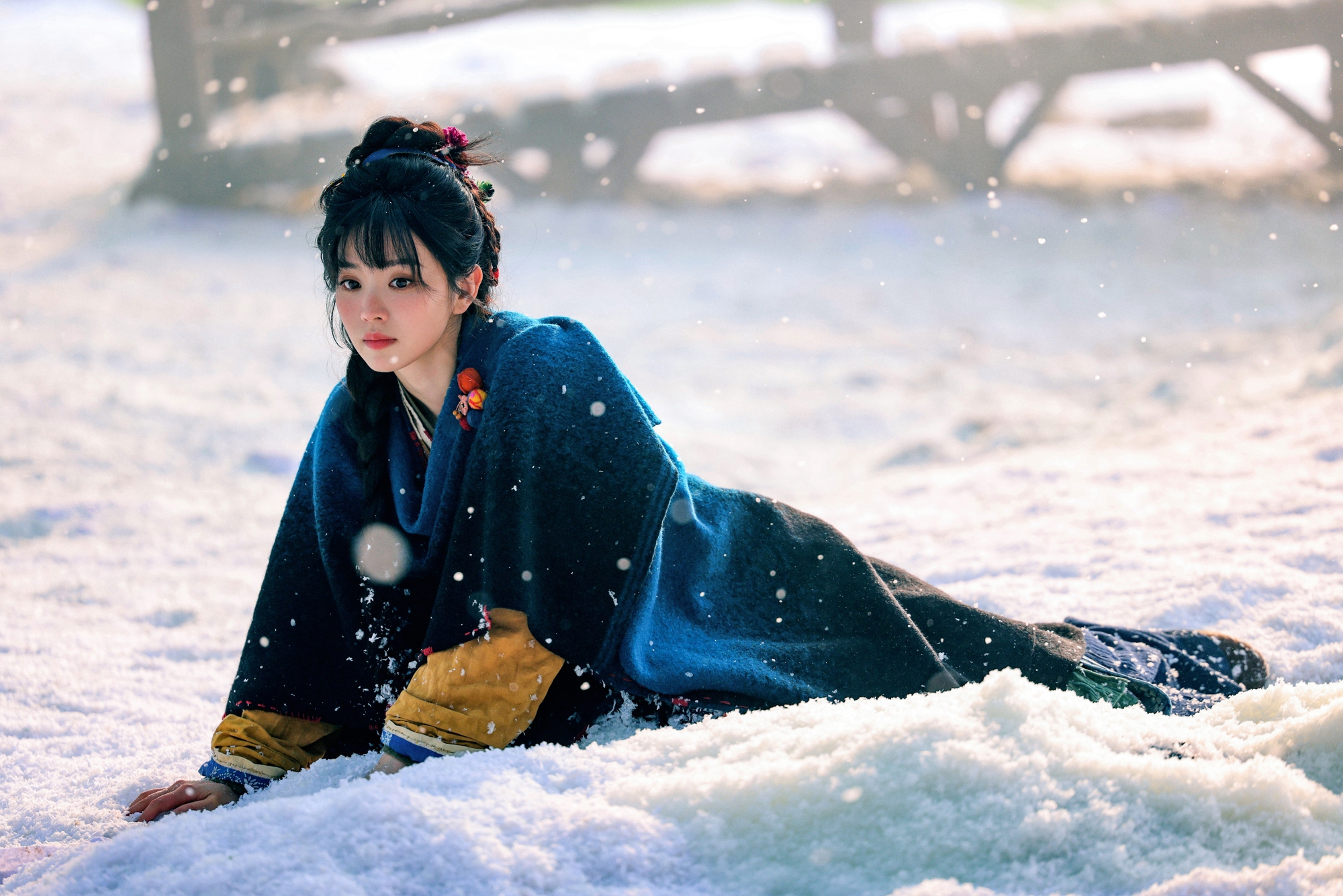 "Nữ thần tuyết trắng" đẹp nhất Trung Quốc đây rồi: Nhan sắc thiên sứ giáng trần, đã sang còn thơ làm sao chịu nổi- Ảnh 7.