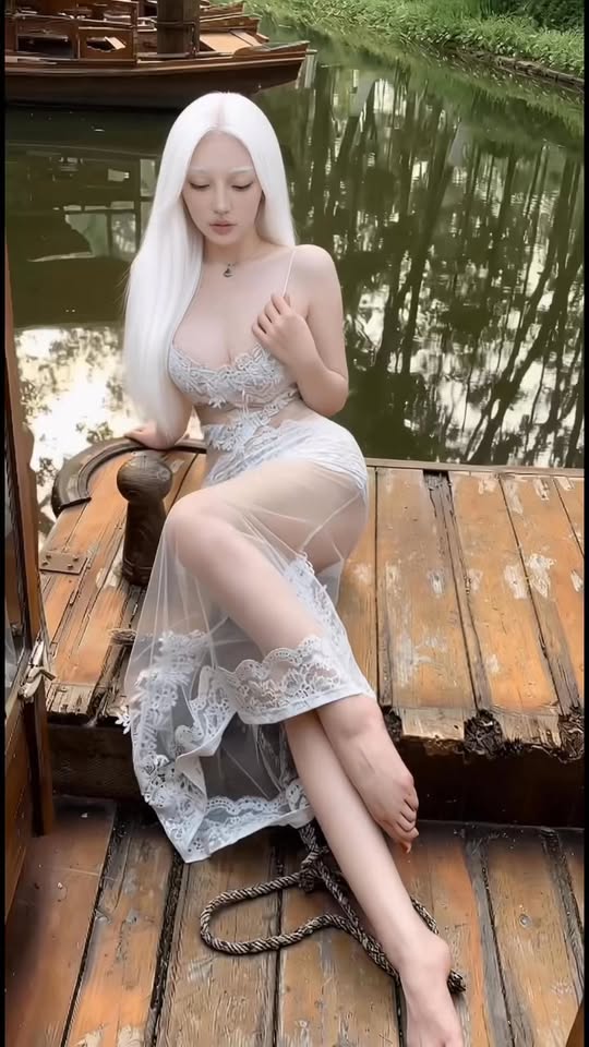 Hot girl sở hữu vẻ đẹp siêu thực, thế nhưng quay video "lùa gà" mới khiến tất cả vỡ lẽ là... AI- Ảnh 3.