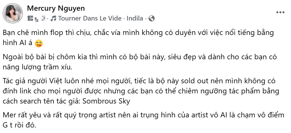 Đăng ảnh xem Tarot quá gợi cảm, nữ trọng tài VCS dính liên hoàn drama- Ảnh 5. Đăng ảnh xem Tarot quá gợi cảm, nữ trọng tài VCS dính liên hoàn drama- Ảnh 5.