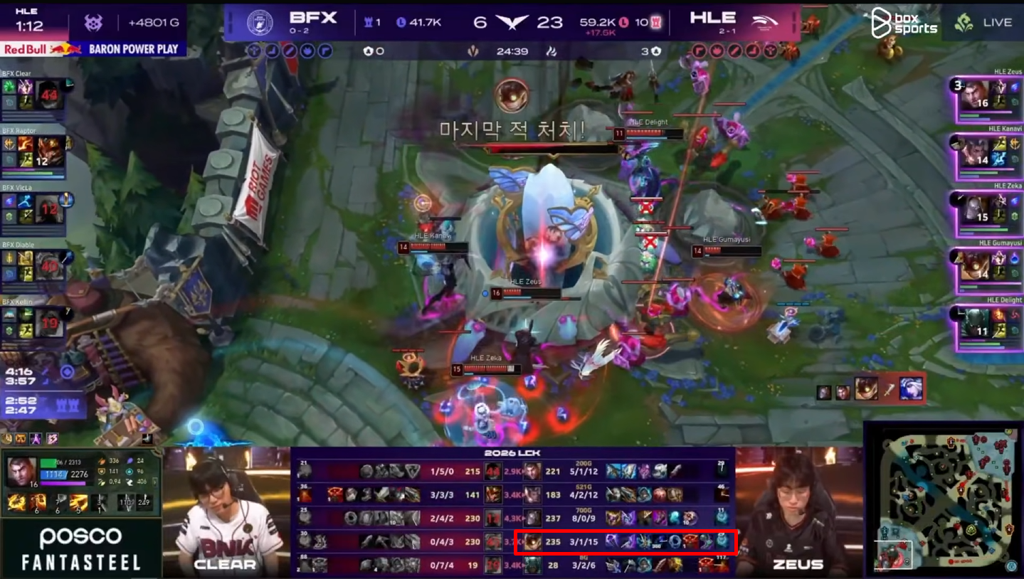 Thông số đặc biệt nhưng thể hiện một khả năng thượng thừa của Gumayusi trong trận gặp BNK- Ảnh 3.