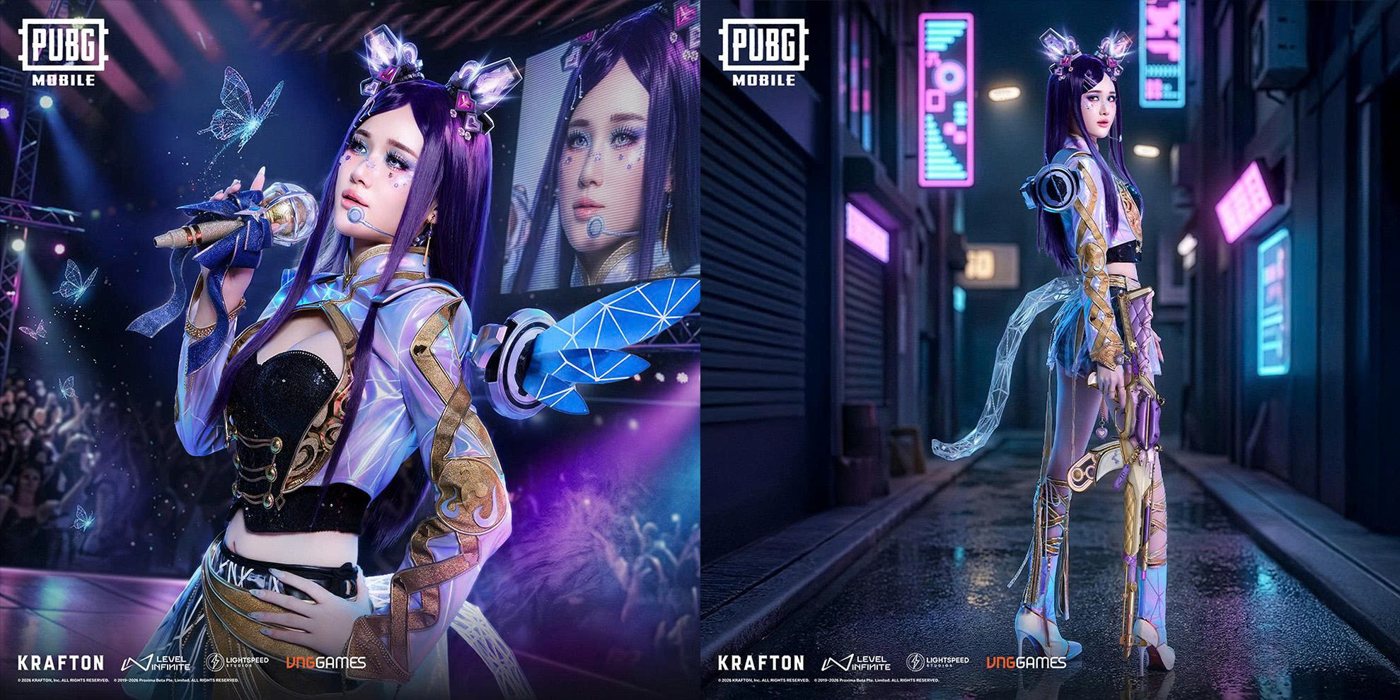 PUBG MOBILE hợp tác streamer Ms Three ra mắt giáp tối thượng “Thần Tượng Ngân Hà”- Ảnh 2.