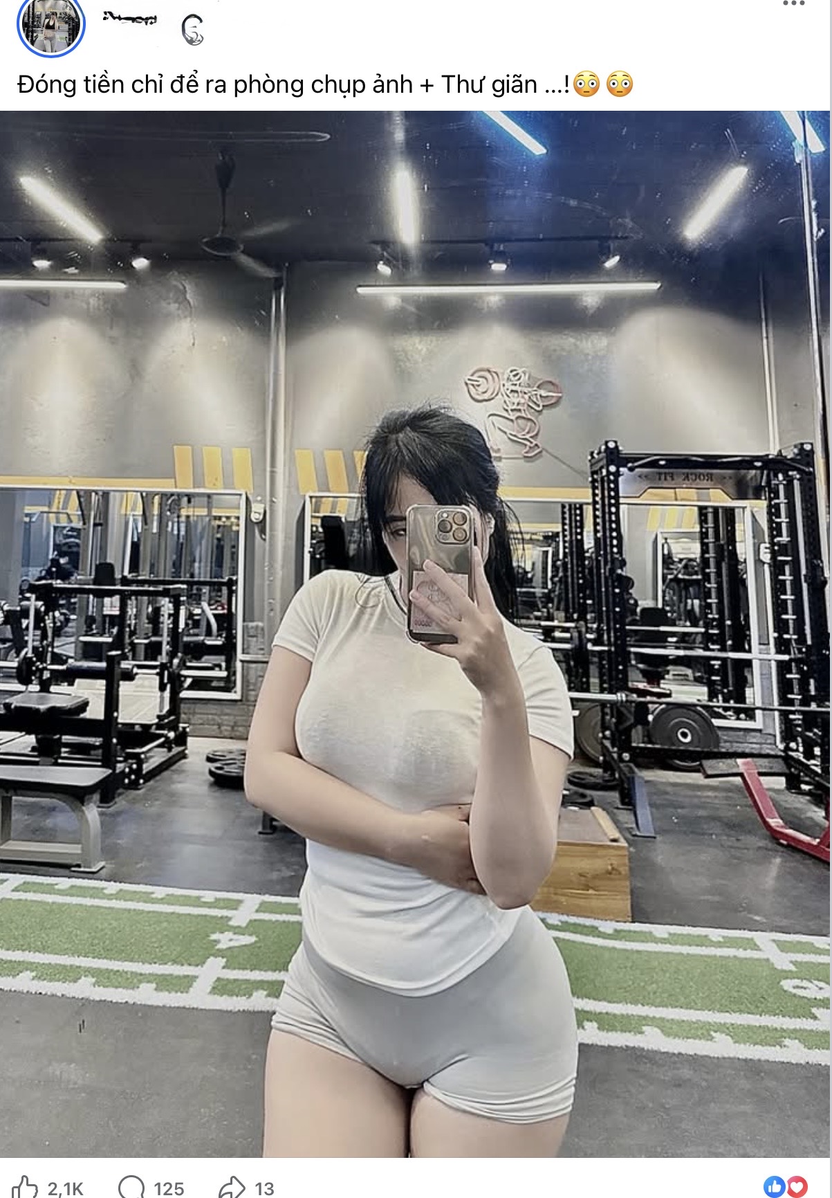 "Khám" trang cá nhân của cô gái thừa nhận đi gym chỉ để chụp ảnh, dân tình ngao ngán- Ảnh 1.