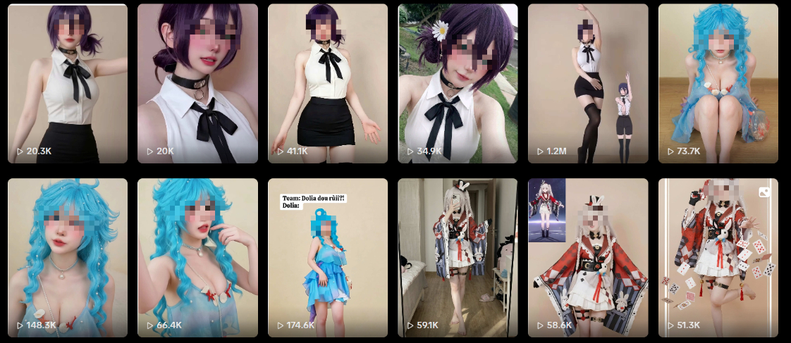 Cosplay quá "mượt", kênh TikTok khiến người xem hoài nghi là AI- Ảnh 1.