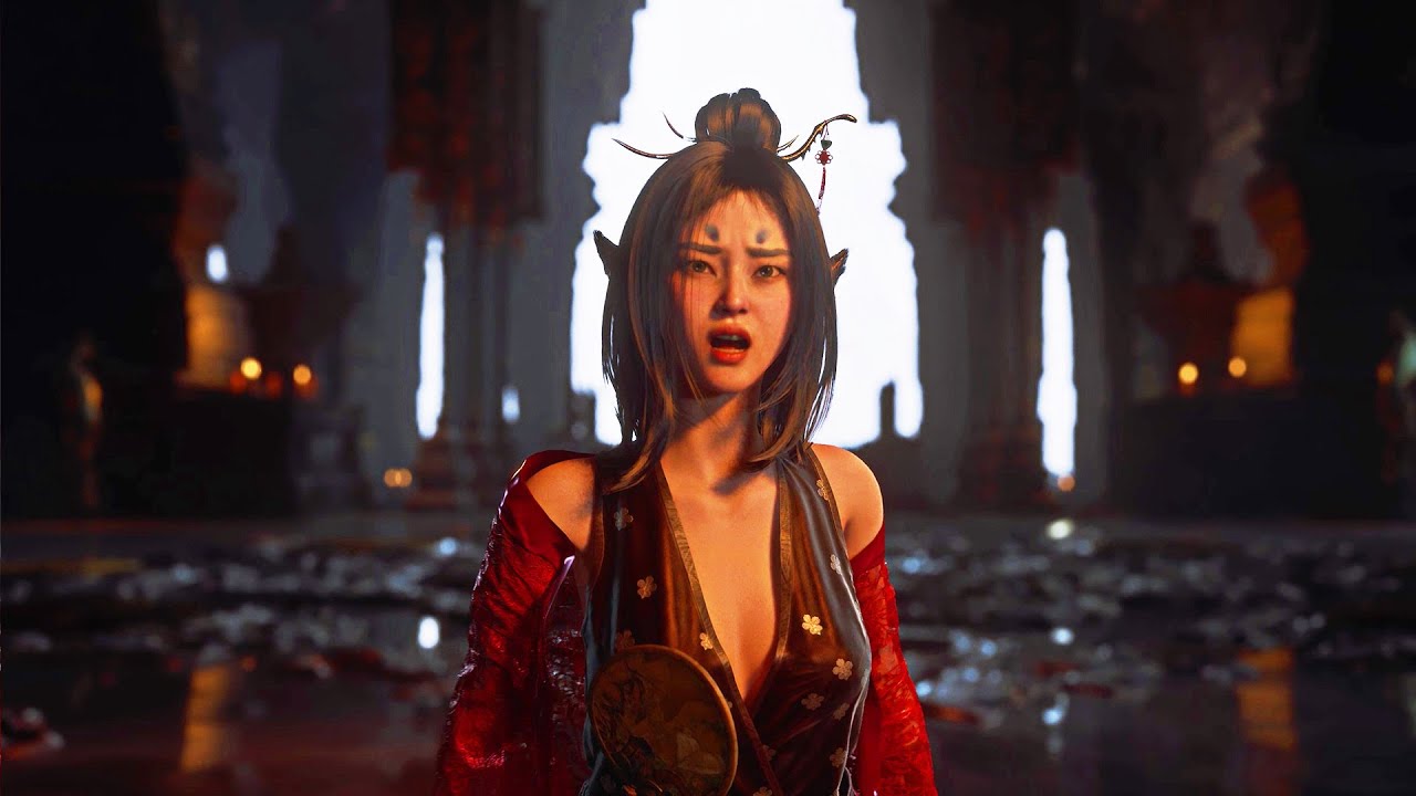 Ngẫu hứng trổ tài vũ đạo, nữ diễn viên xinh đẹp của Black Myth: Wukong khiến tất cả "đứng hình"- Ảnh 1.