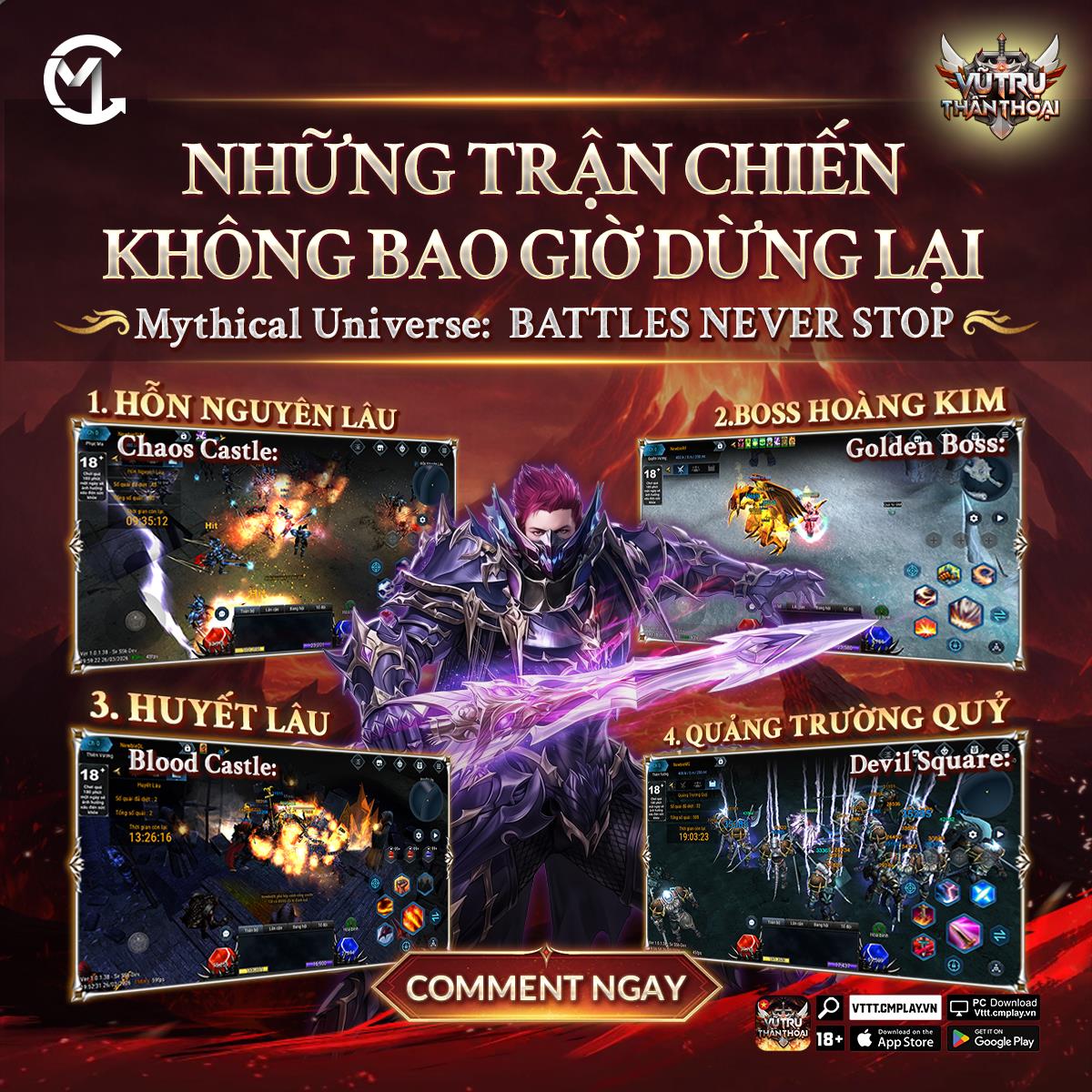 Vũ Trụ Thần Thoại - Tái hiện MMORPG cày cuốc nguyên bản- Ảnh 5.
