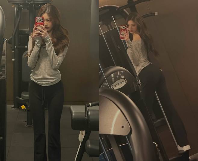 "Búp bê sống" Jang Won Young tung ảnh phòng gym gây bão MXH- Ảnh 1.