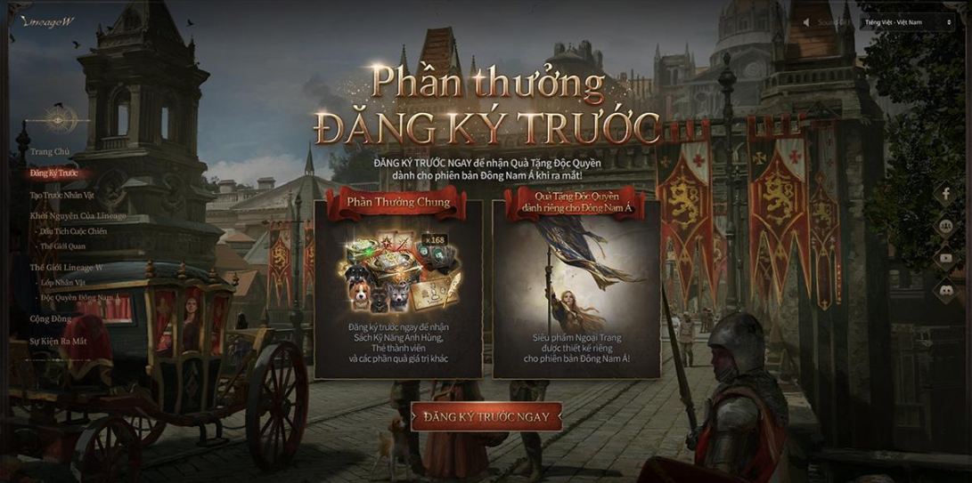 Khởi động đăng ký sớm, khai mở website chính thức, Lineage W đang đến rất gần với game thủ- Ảnh 1. Khởi động đăng ký sớm, khai mở website chính thức, Lineage W đang đến rất gần với game thủ- Ảnh 1.