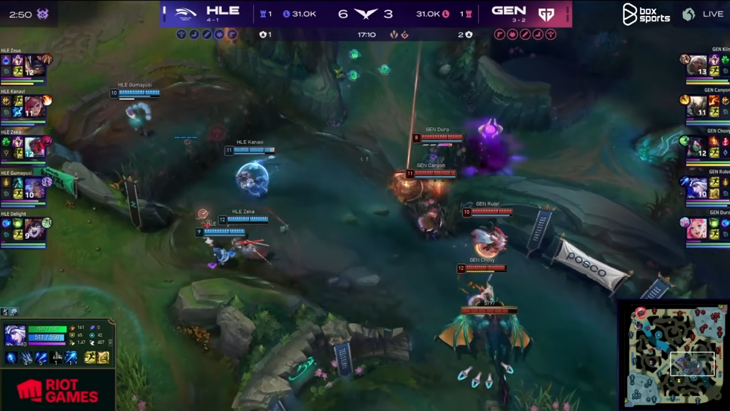 Tình huống chủ chốt trong chiến thắng của HLE trước Gen.G hóa ra là do Gumayusi "đạo diễn"- Ảnh 2.