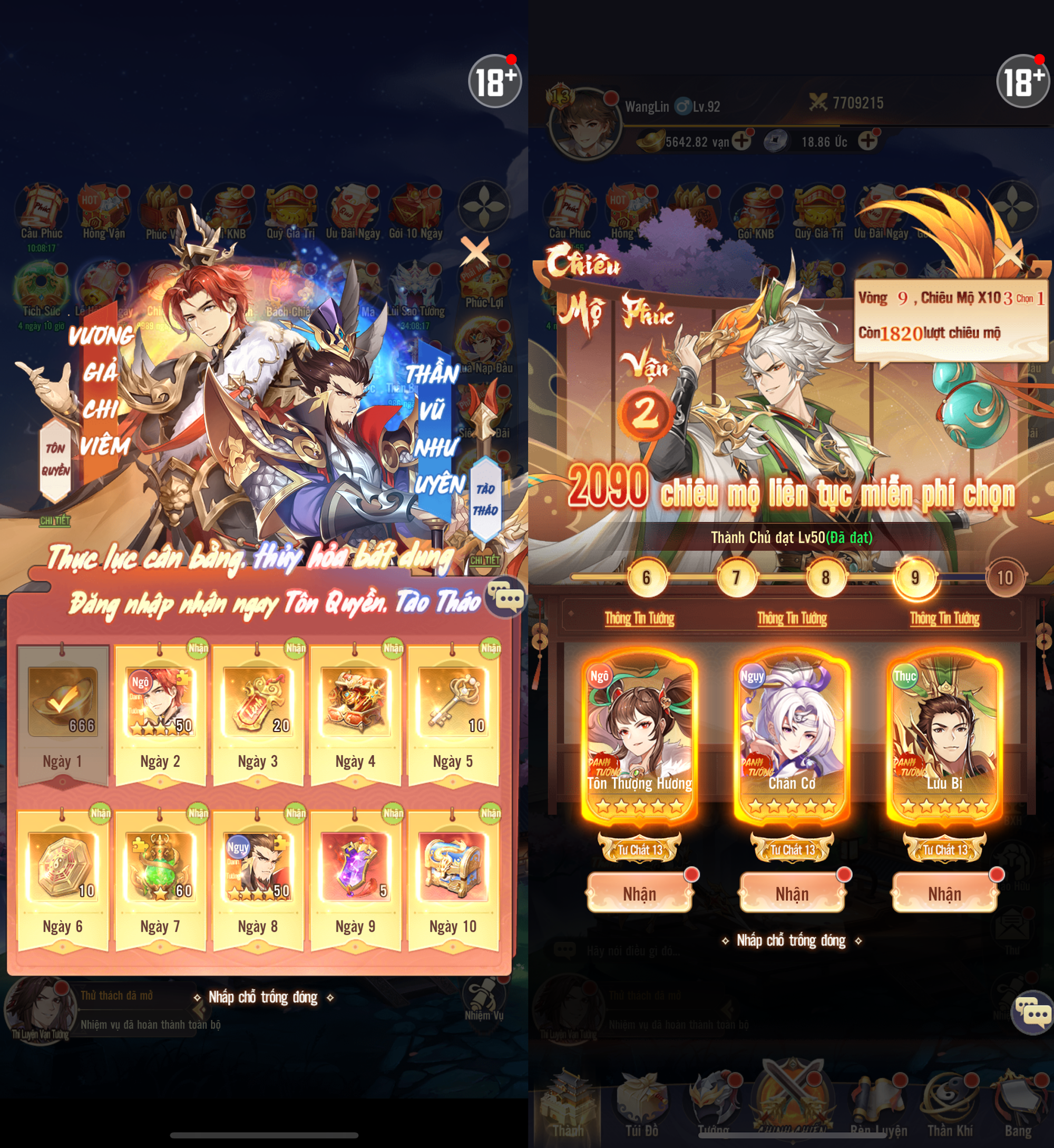 Phong Hầu Tam Quốc chính thức ra mắt, tặng Giftcode giá trị- Ảnh 5.