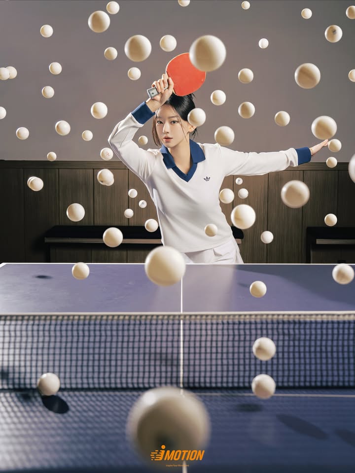 Dạy CDM cách chơi bóng bàn, hot girl bất ngờ "gây bão" với nhan sắc quá xinh đẹp- Ảnh 4.
