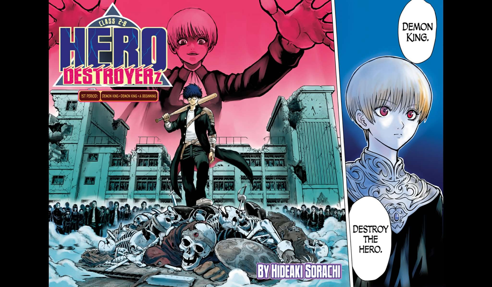 Cạn lời với manga mới của tác giả Gintama: Ma vương chuyển sinh và gã nam sinh chỉ mạnh nhất khi... đi vệ sinh- Ảnh 1.