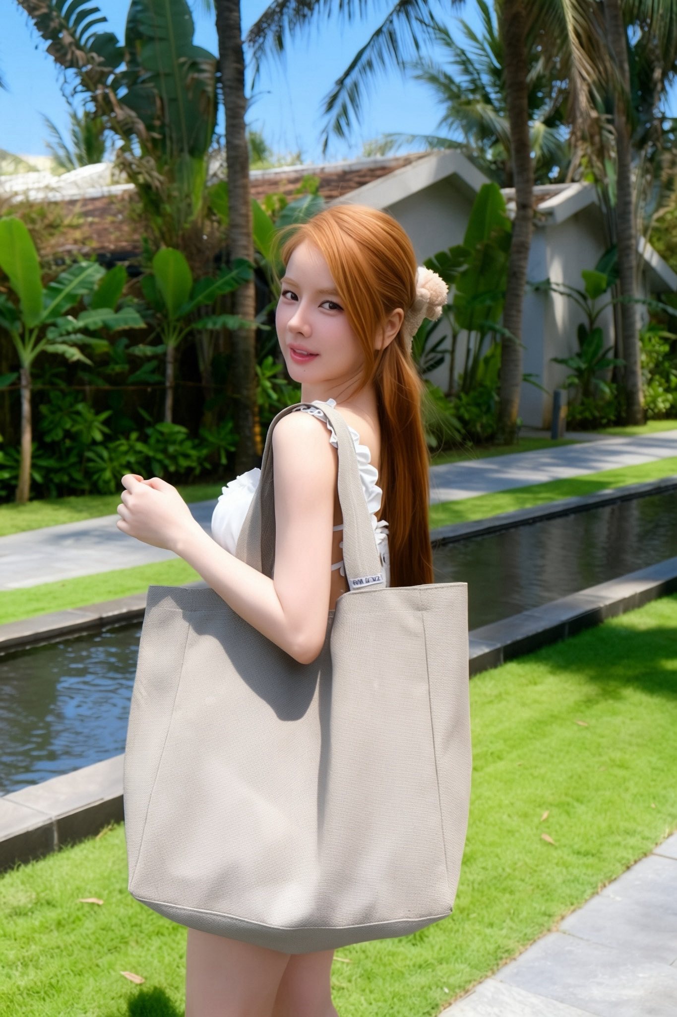 DJ Mie khoe "vòng eo con kiến" nhỏ xíu trong bộ ảnh đi biển mới nhất- Ảnh 2.