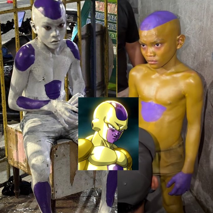 Cười ra nước mắt với màn cosplay Frieza bằng... sơn tường gây bão MXH- Ảnh 4.