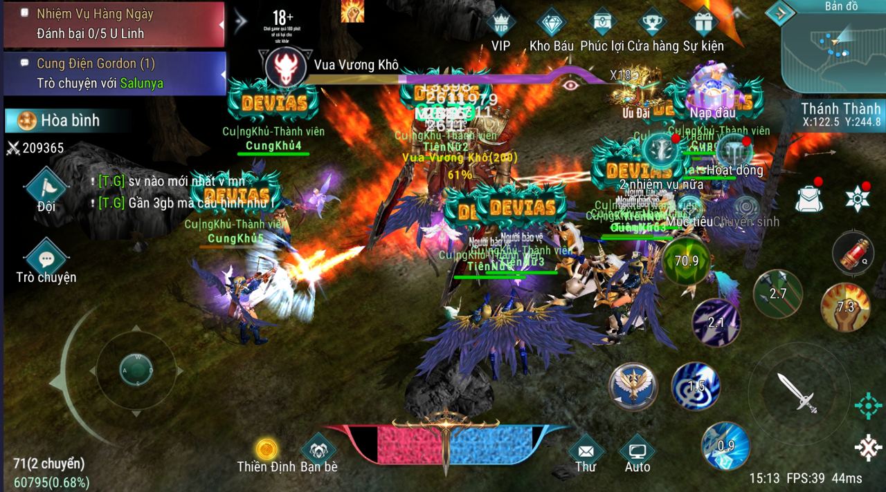 Biển người đổ về Lorencia: D.K ADNX Mobile: Chiến Binh Devias ngày đầu ra mắt "đông đến nghẹt thở", huyền thoại MU thực sự đã trở lại!- Ảnh 2.