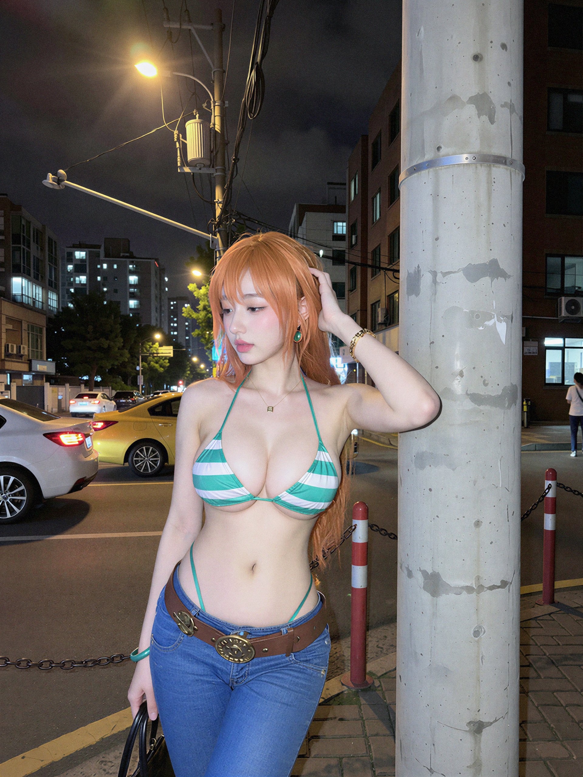 One Piece: Hoa tiêu Nami phiên bản người thật gây bão với vóc dáng cực phẩm- Ảnh 2.