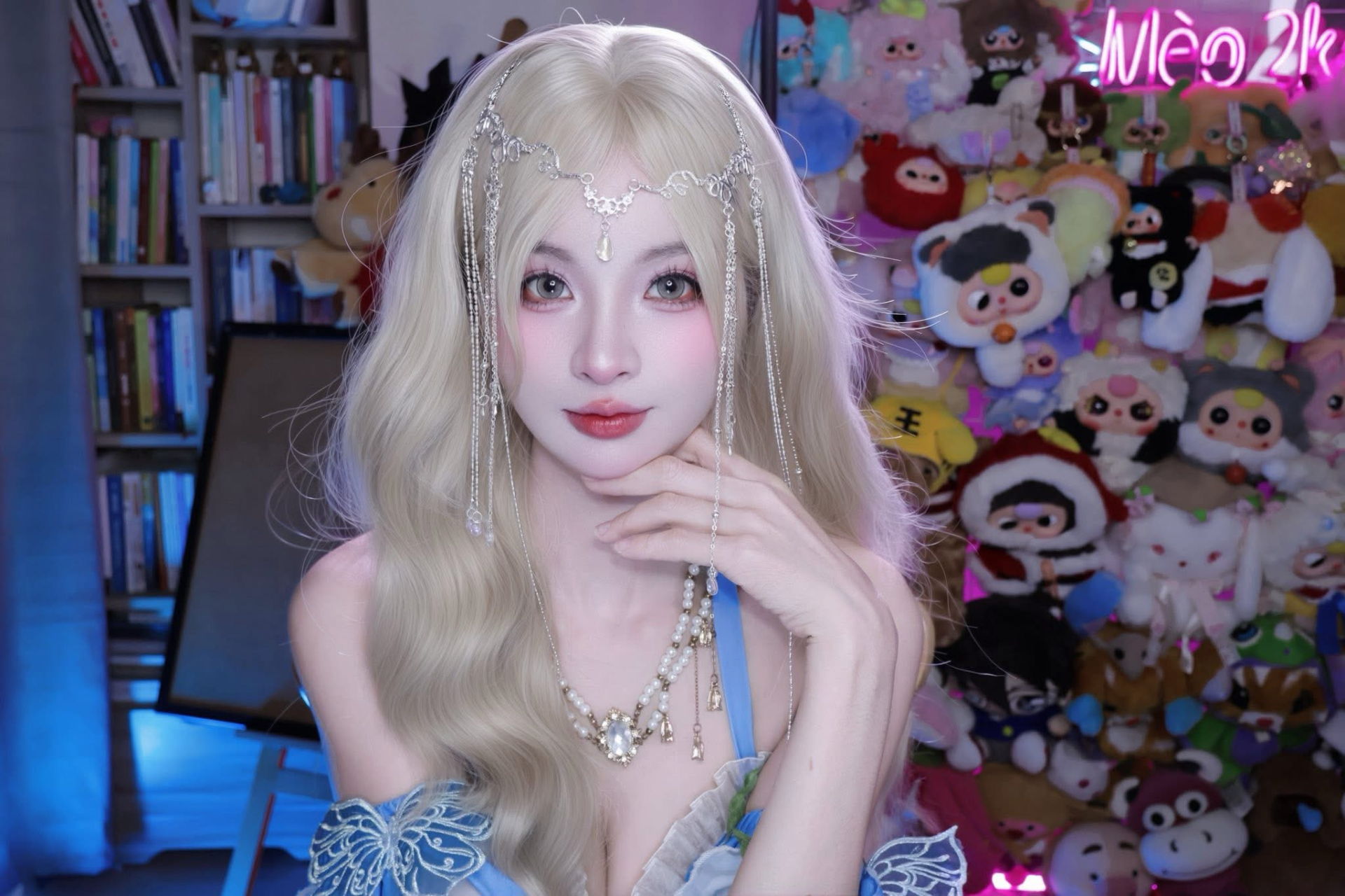 Nữ streamer diện mạo xinh đẹp cỡ nào đẹp mà bị fan hoài nghi trùng tu nhan sắc- Ảnh 4.