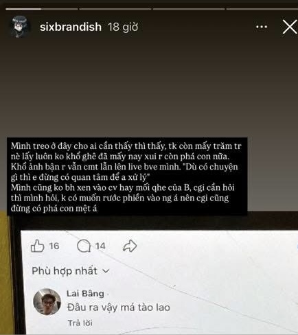 Bạn gái Lai Bâng bị "chỉ mặt" chơi đỏ đen, nợ tiền tỷ nhờ người yêu "gánh", thái độ nam tuyển thủ gây chú ý- Ảnh 5.