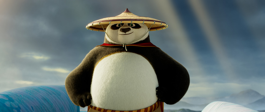 Gấu Po trong Kung Fu Panda cũng phải "bái phục" cô nàng hot girl này- Ảnh 1.